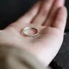 Anillo de plata Shenzhen s925 apertura ajustable temperamento retro desgastado plata tailandesa anillo de pez pequeño simple coreano adornos para mujer