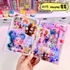 Caderno Original Cartoon A7 Acrílico de Folhas Soltas, Caderno de Estudante Anime Estética Fofa Feminina