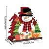 MZ1280-1290 Portarrollos de Papel de Cocina Navideño Adorno Decoración Festiva Caja de Almacenamiento para Servilletas de Papel Adorno de Escritorio