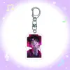 Chaveiro Acrílico Anime Kpop Demon Slayer Grupo Feminino Mercadoria Gaza Masculino Fantasma Chaveiro de Mochila