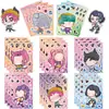 8 Folhas/Conjunto de Adesivos de Quebra-Cabeça de Personagem de Desenho Animado do Grupo Feminino Caçadora Adesivos Educacionais Interativos DIY Feitos à Mão para Crianças Venda por Atacado