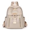 Transfronteiriço 2025 Nova Mochila de Alta Qualidade Estilo Coreano Moda Versátil Tecido Oxford Carta Mochila Repelente à Água Bolsa Feminina