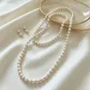 Colar de Flor Versátil Moda Estilo Coreano Corrente de Suéter de Alta Qualidade Design de Nicho Feminino Pingente de Flor Olho de Gato Joias Atacado
