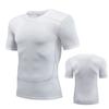 Leggings Esportivos de Verão Roupas de Treino Masculinas Respiráveis Alta elasticidade Camiseta de Manga Curta Secagem Rápida Absorvente de Suor Basquete Corrida Roupa de Baixo