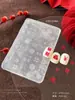Molde de Silicona para Uñas Arte Retro Cadena Cruzada Barroco Tallado DIY Resina Gota Herramientas para Uñas Venta al por Mayor