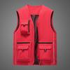 Colete tático fino multiuso para primavera e verão, masculino e feminino, para esportes ao ar livre, fotografia, roupas de trabalho, roupas para grupos de voluntários