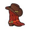Botas de Cowboy Transfronterizas Cuentas de Silicona Pulsera Creativa DIY Accesorios para Ensartar Joyería de Cuentas de Silicona de Dibujos Animados Retro Venta al por Mayor