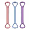 Faixa Elástica de Silicone para Abertura dos Ombros e Embelezamento das Costas, Faixa de Alongamento para Fitness em Casa, Equipamento de Yoga para Correção de Postura