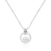 Collar de Plata de Ley con Perla de Agua Dulce Natural y Hebilla en T Transfronterizo Europeo y Americano para Mujer, Cadena de Clavícula de Moda, Joyería Versátil y de Alta Gama