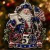 Adorno Navideño de Producto Nuevo Transfronterizo Aniversario 250 Decoración Navideña Colgante Artesanal de Acrílico