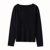 Estética Relaxante! Tricô Feminino Gola Redonda Ponto Floral 100% Lã Pulôver Outono Inverno Camisa Básica Solta