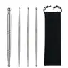 Varilla de Acero Inoxidable para Puntos de Acupuntura..Herramienta de Belleza y Bienestar. Puntos de Acupuntura de los Meridianos para Ojos, Rostro y Pies. Palo de Masaje para Estirar y Desbloquear Músculos