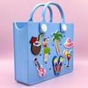 Bolsa de Estilo para Viaje de Verano Transfronteriza con Agujeros de Flor Accesorios Bolsa de Playa Bogg Bag Accesorios DIY