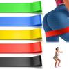 Banda de Resistencia Cinturón de Yoga Fitness Deportes Entrenamiento Banda de Tracción de Cadera Sentadilla de Pierna Danza Anillo Elástico Cinturón de Estiramiento