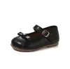 Zapatos de Cuero para Niños 2026 Primavera Nuevo Estilo Moda Casual para Niñas Zapatos de Princesa de Suela Suave Zapatos de Rendimiento para Niños Mayores