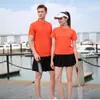 Ropa de Trabajo Camiseta Personalizada Logo Impreso Top Manga Corta Cuello Solapa Camisa Polo Ropa de Trabajo Personalizada DIY Camisa Cultural Color Sólido