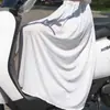 Falda Delantal para Ciclismo Verano Coche Eléctrico Anti-correr Luz Parabrisas Batería Motocicleta Parasol Protector Solar Ropa Falda Protectora Solar
