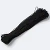 Gorro de Cordón Elástico Blanco y Negro Cordón de Ajuste Banda de Goma Banda Elástica Estampada de Puntos Cordón para Puño de Ropa Alta Elasticidad