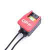 Botón de Paro de Emergencia KJD17B/YH02-A Warrior Europeo/Estadounidense/Británico con Línea y Cubierta Interruptor Electromagnético ZCD
