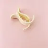 Pasador de Moño Grueso Simple Moda Clip para Moño Alto Cola de Caballo Accesorio para el Cabello para Mujeres Pasador de Gama Alta Color Sólido para Salir