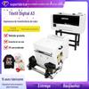 Impressora de transferência de calor de tinta branca de duas cabeças dtf transferência de calor offset transferência de calor suéter de roupas pequena máquina de impressão digital a3