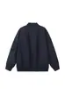 Rumei Chaqueta Bomber Retro Americana Simple con Cuello de Béisbol Primavera Nueva Casual Versátil Ropa de Trabajo para Pareja