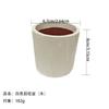 Vasos de Polpa de Papel para Plantas Suculentas no Atacado, Vasos de Flores para Decoração de Casa Interna, Venda Direta de Fabricantes, Fornecimento Exclusivo para Exportação Transfronteiriça