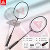 Racket de Bádminton Peak de productos genuinos Resistente a los golpes Doble Racket Ultra-ligero Fibra de Carbono Traje para Adultos Niños Grado Profesional