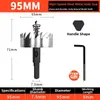 Herramienta de Punzonado y Expansión de Agujeros de Acero Inoxidable Metálico de Acero Rápido Especial de Venta Caliente Transfronteriza para Aleación de Aluminio