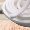 Tira de sellado autoadhesiva para huecos de puertas y ventanas, adecuada para uso doméstico con puertas y ventanas de plástico-acero y aleación de aluminio, tira de borde anti-fugas tipo ranura