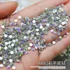 Rhinestones Planos AB Super Brillantes para Uñas al por Mayor, Accesorios para Nail Art, Paquete Completo de 1440 Rhinestones Redondos de Vidrio para Decoración de Uñas