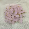 Cuentas colgantes de fresa de resina lindas estilo japonés materiales para abalorios DIY hechos a mano para collares, pulseras y accesorios