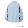 Chaqueta de dos piezas inspirada en diseñador con retazos a cuadros para hombre, primavera y otoño, casual retro americano, top holgado