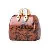 Bolsa de Cristal de Jade 3cm Minibolso Colgante Estilo Ins Adorno Decorativo de Oficina Bolso de Cristal
