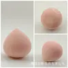 Huevo de maquillaje de belleza calabaza gota de agua oblicuo esponja de borla de maquillaje de belleza concha con forma con forma con forma no come polvo seco y húmedo doble propósito variable grande