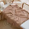 Manta de Verano Fina de Algodón Puro para Bebé, Manta de Gasa de Cuatro Capas para Recién Nacido, Colcha para la Siesta de Niños de Guardería