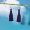 Pendientes Estilo Bohemio Europeo y Americano Transfronterizos Personalidad Simple Exagerados Largos Pendientes de Borla Stud Venta al por Mayor Geométricos