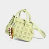 Nova Bolsa de Moda Primavera e Verão 2026 para Mulheres, Bolsa Trançada de Nicho de Luxo, Bolsa Tote Transversal de Ombro Fashion