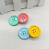 Pinzas para el Cabello de Botones de Doble Fila en Colores Caramelo, Accesorios para el Cabello Personalizados, Estilo Macarrón Femenino, Pinzas de Cocodrilo Divertidas y Versátiles para Estudiantes