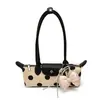 Bolso de axila de nicho estilo coreano para mujer, nuevo bolso de mano de moda transfronterizo, elegante y simple bolso de hombro de lunares para viajar