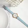 Amazon Relógio Desenho Animado Mickey Mouse Losango Pulseira de Couro Feminina Relógio de Quartzo Mostrador Pequeno Relógio de Pulso Feminino Fabricante Atacado