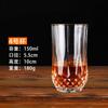 Taza de Cerveza de Vidrio Transparente para el Hogar, Taza para Desayuno para Jugo, Leche, Taza para Remojar Té, Creativa Taza Diamante para Agua, Copa para Vino Blanco