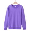 Entrega de una pieza al por mayor suéter de color sólido de cuello redondo para hombre primavera y otoño delgado camiseta interior holgada de manga larga ropa de hombre