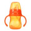 Vaso de pico de pato para bebé, vaso para beber con asa para bebé con escala, bola de gravedad, pajita, vaso para niños, 180 ml