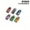 Fabricante Transfronterizo Aleación Coche de Tracción Hacia Atrás Modelo de Coche de Carreras Dibujos Animados para Niños Mini Juguete de Metal Coche Regalo