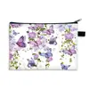 Suministro del Fabricante Bolsa de Almacenamiento de Gran Capacidad Mariposa Estuche Sencillo para Lápices Estudiante de Escuela Primaria Examen Portátil Almacenamiento de Papelería Estuche para Lápices