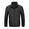 Costillas Hombres y Mujeres Ropa de Algodón Ligera Cálida Chaqueta de Algodón Casual al Aire Libre Cuello Alto Chaqueta Acolchada de Algodón Gruesa Cara Cálida