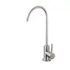Grifo de Acero Inoxidable 304 para Purificador de Agua, Cocina Doméstica 1/4 de Pulgada y 1/2 Pulgada Grifo de Agua Potable Directa para Purificador de Agua Fría Única