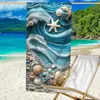 Especialmente Diseñado para Dropshipping Jit Transfronterizo de Toallas de Playa, Toallas de Playa Hechas a Medida con Impresión Digital, Toallas de Baño Absorbentes de Fibra Ultrafina