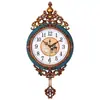 Reloj de Pared Polaris para Sala de Estar Hogar Vela Reloj de Pared Distintivo de Lujo Famoso en Internet Lujo Ligero Arte Moda Colgante de Pared Restaurante
